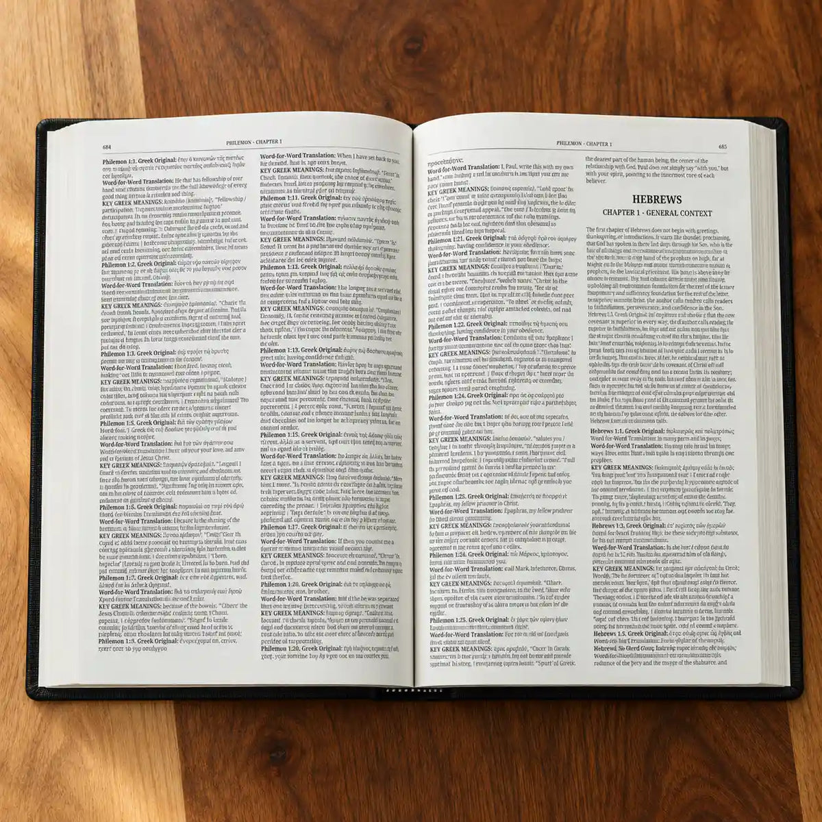 The physical New Testament book from the original Greek + 7 digital gifts