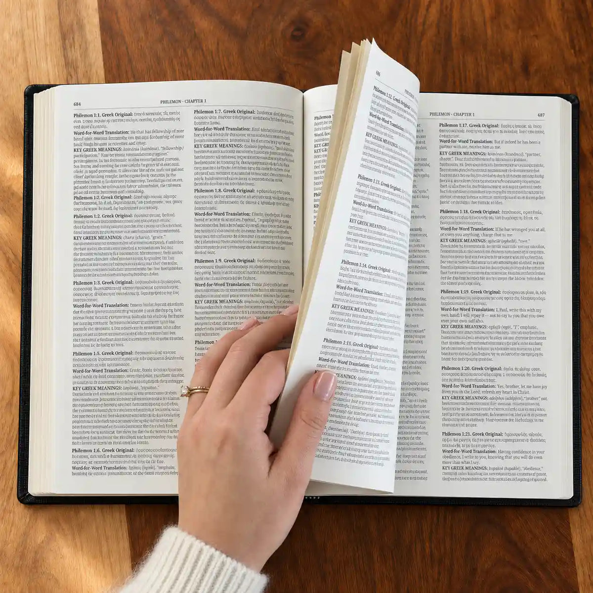 The physical New Testament book from the original Greek + 7 digital gifts