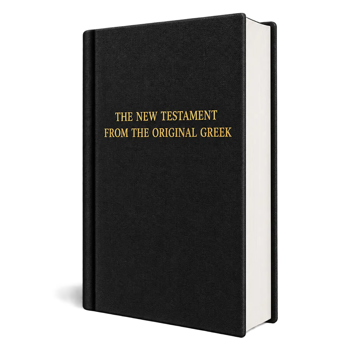 The physical New Testament book from the original Greek + 7 digital gifts